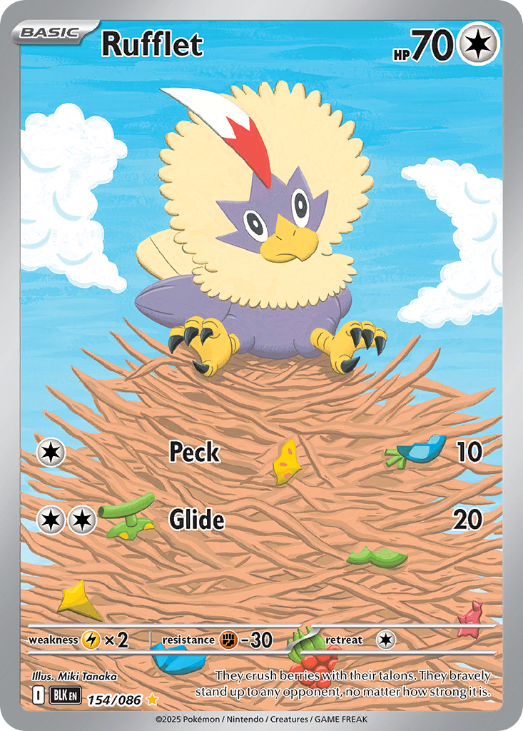 Rufflet (154/86) - Black Bolt
