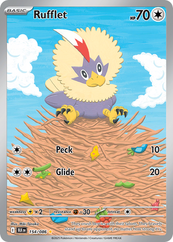 Rufflet (154/86) - Black Bolt
