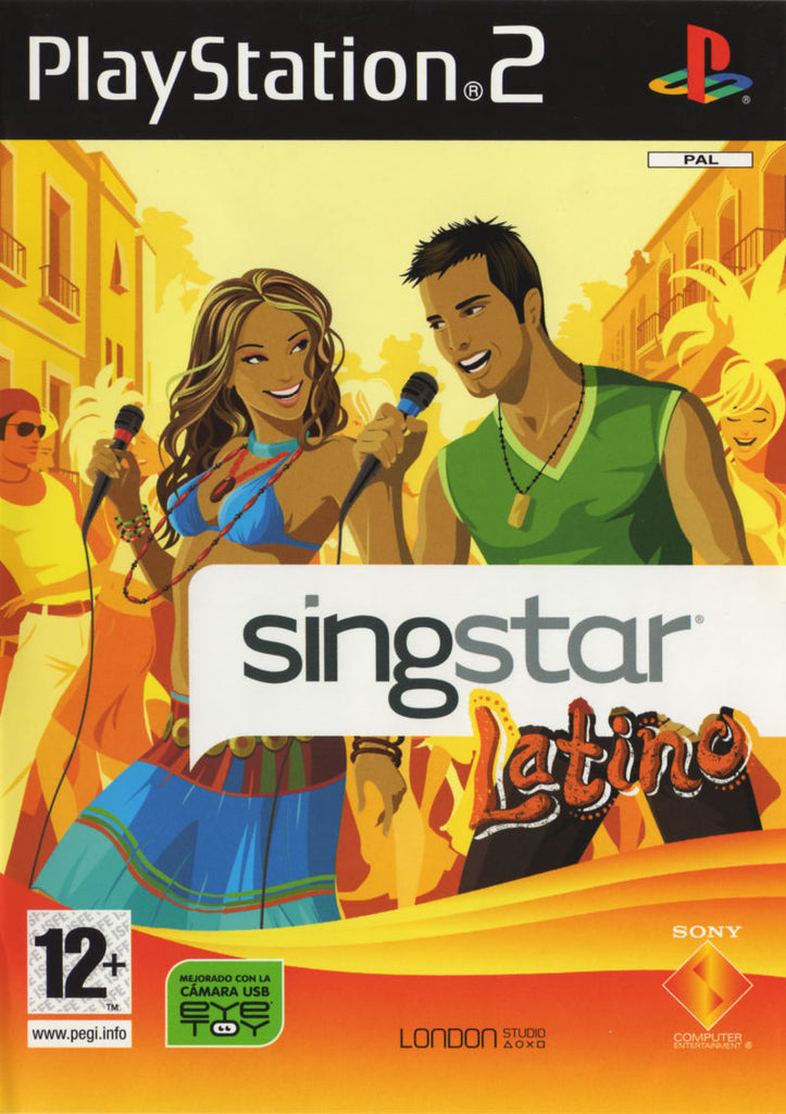 SingStar Latino - PS2 Game