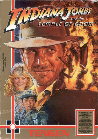 Indiana Jones and the Temple of Doom - NES Game