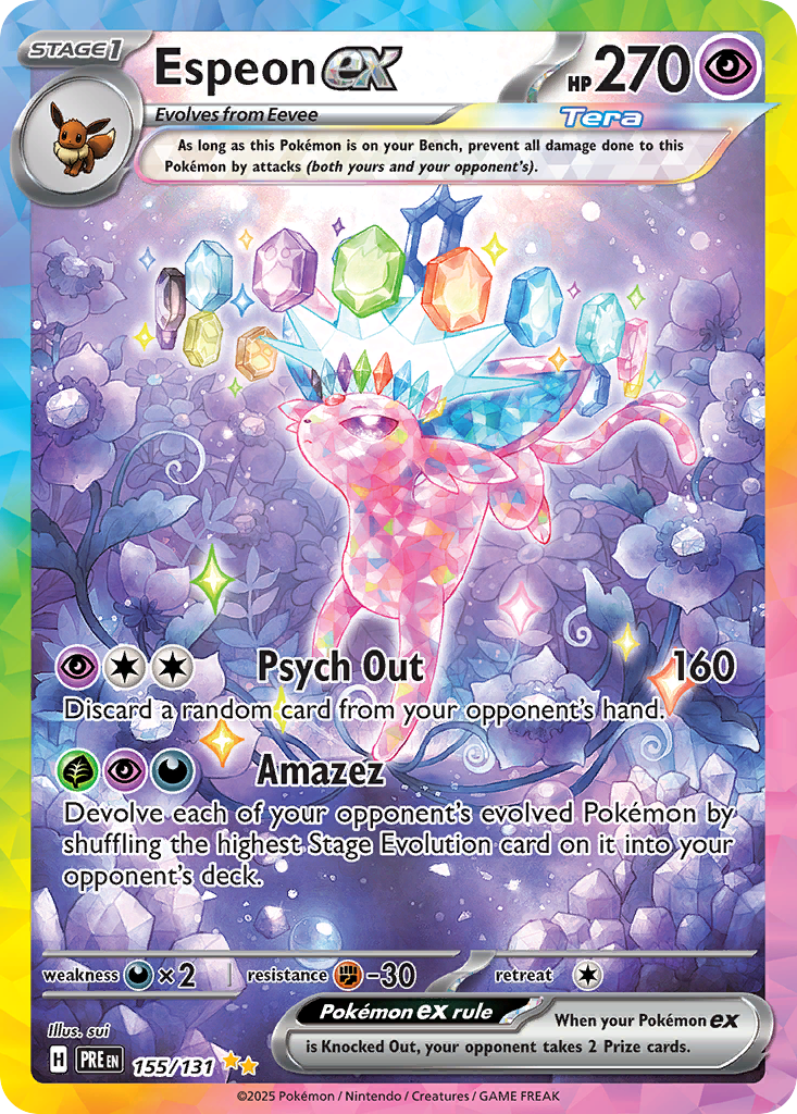 Espeon ex (155/131) - Prismatic Evolutions