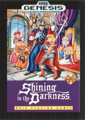 Shining in the Darkness - Sega Genesis Game