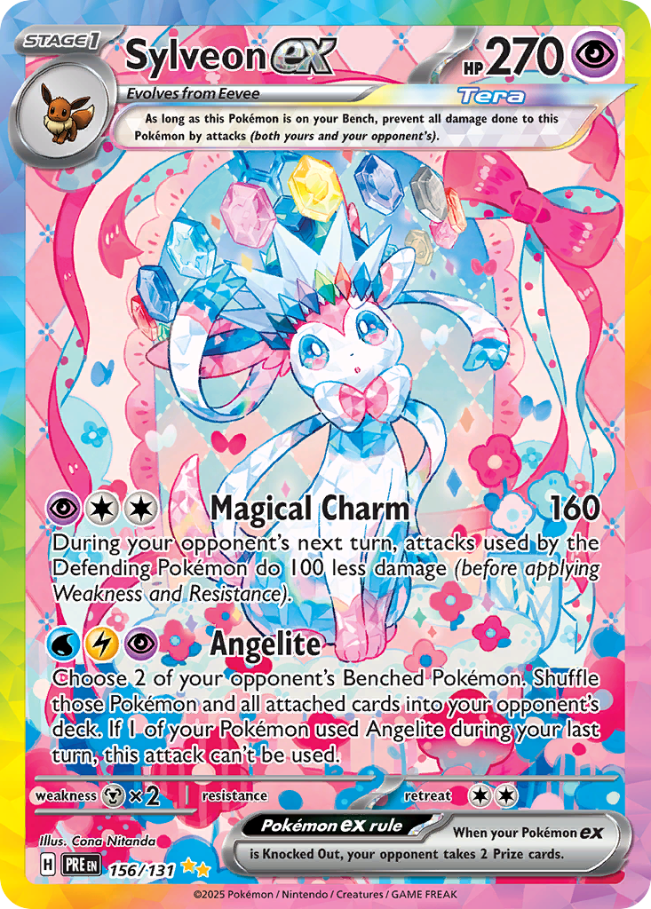 Sylveon ex (156/131) - Prismatic Evolutions