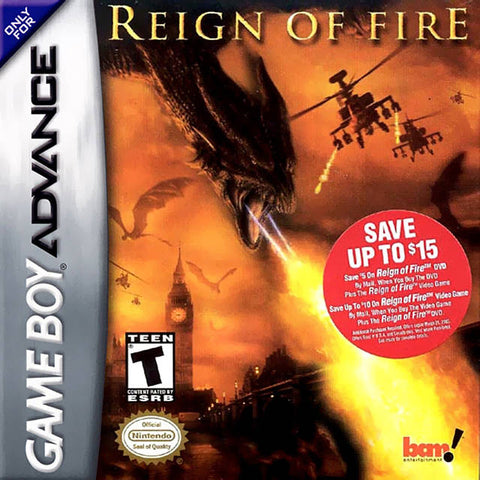 Reign of Fire - GBA Game