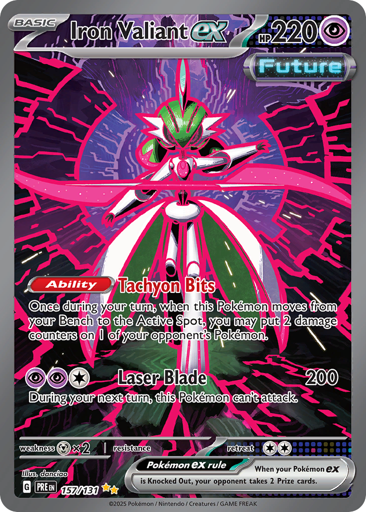 Iron Valiant ex (157/131) - Prismatic Evolutions