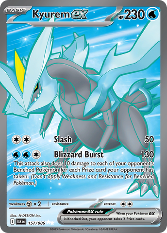 Kyurem ex (157/86) - Black Bolt