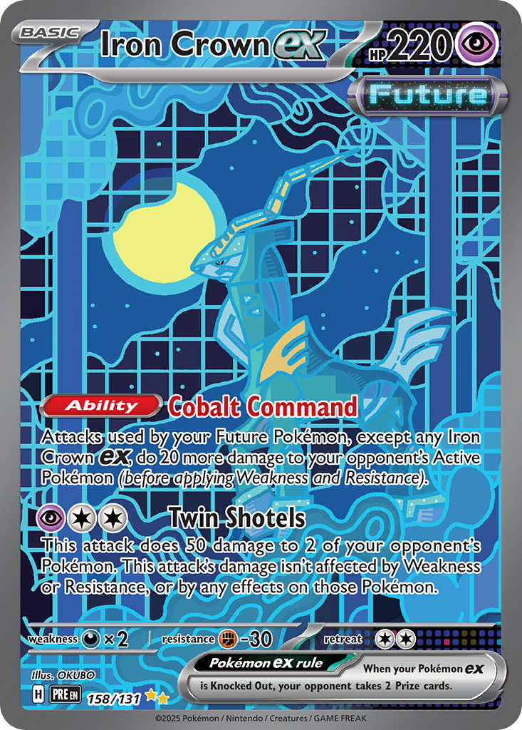 Iron Crown ex (158/131) - Prismatic Evolutions