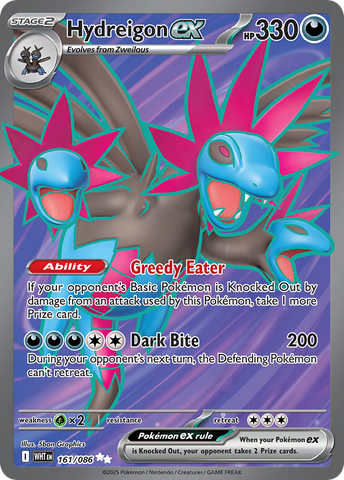 Hydreigon ex (161/86) - White Flare