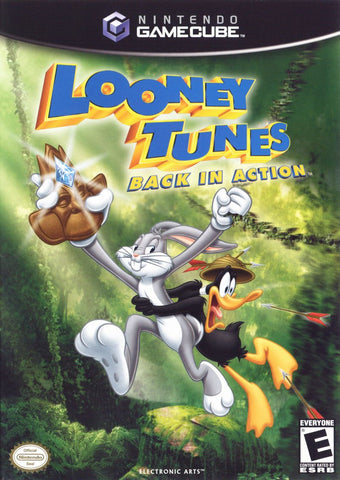 Looney Tu - NES Game Back in Action - Gamecube Game