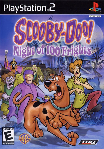 Scooby Doo Night of 100 Frights - PS2 Game