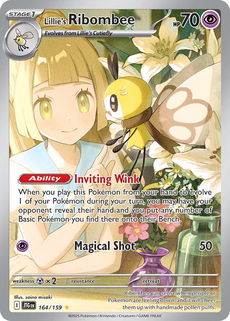 Lillie's Ribombee (164/159) - Journey Together