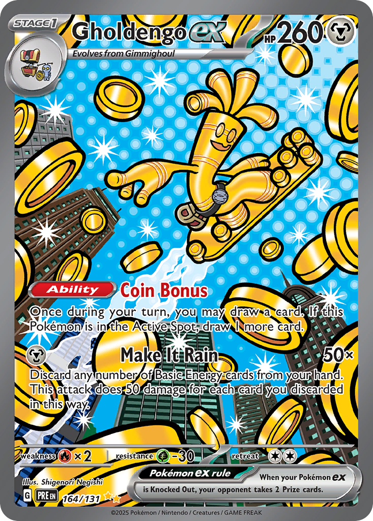 Gholdengo ex (164/131) - Prismatic Evolutions