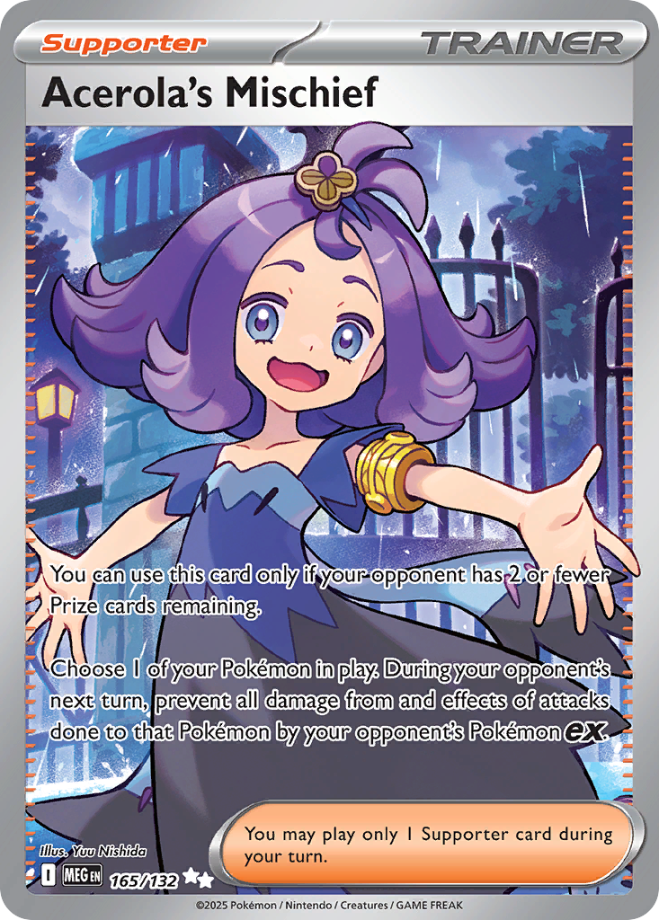 Acerola's Mischief (165/132) - Mega Evolution