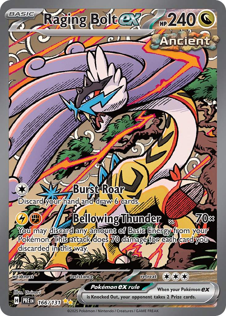 Raging Bolt ex (166/131) - Prismatic Evolutions