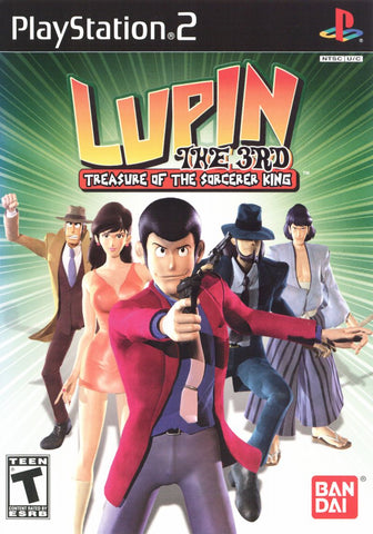Lupin the 3rd Treasure of the Sorcerer King - PS2 Game