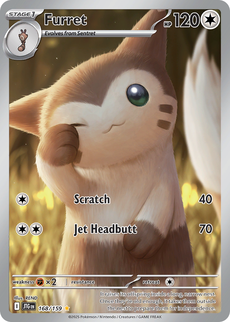 Furret (168/159) - Journey Together