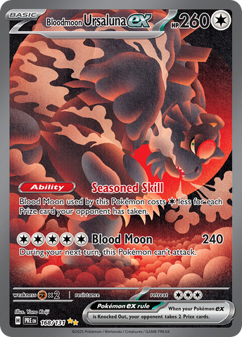 Bloodmoon Ursaluna ex (168/131) - Prismatic Evolutions