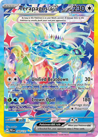 Terapagos ex (169/131) - Prismatic Evolutions