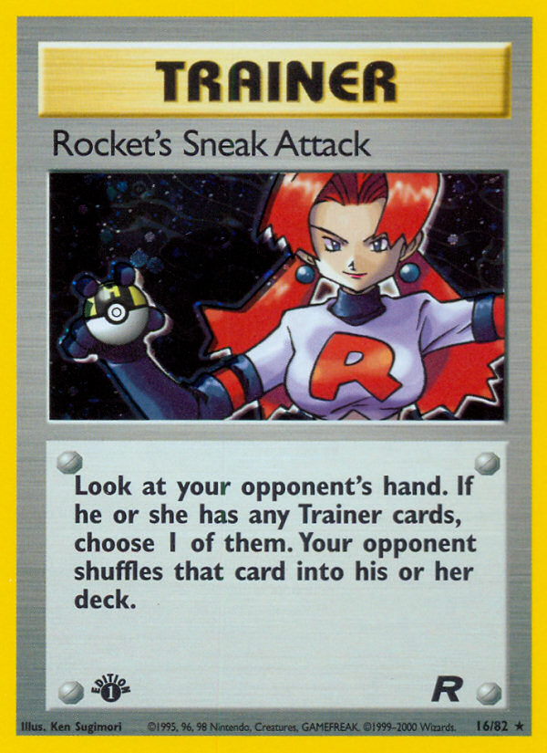 Rocket's Sneak Attack (16/82) - Team Rocket