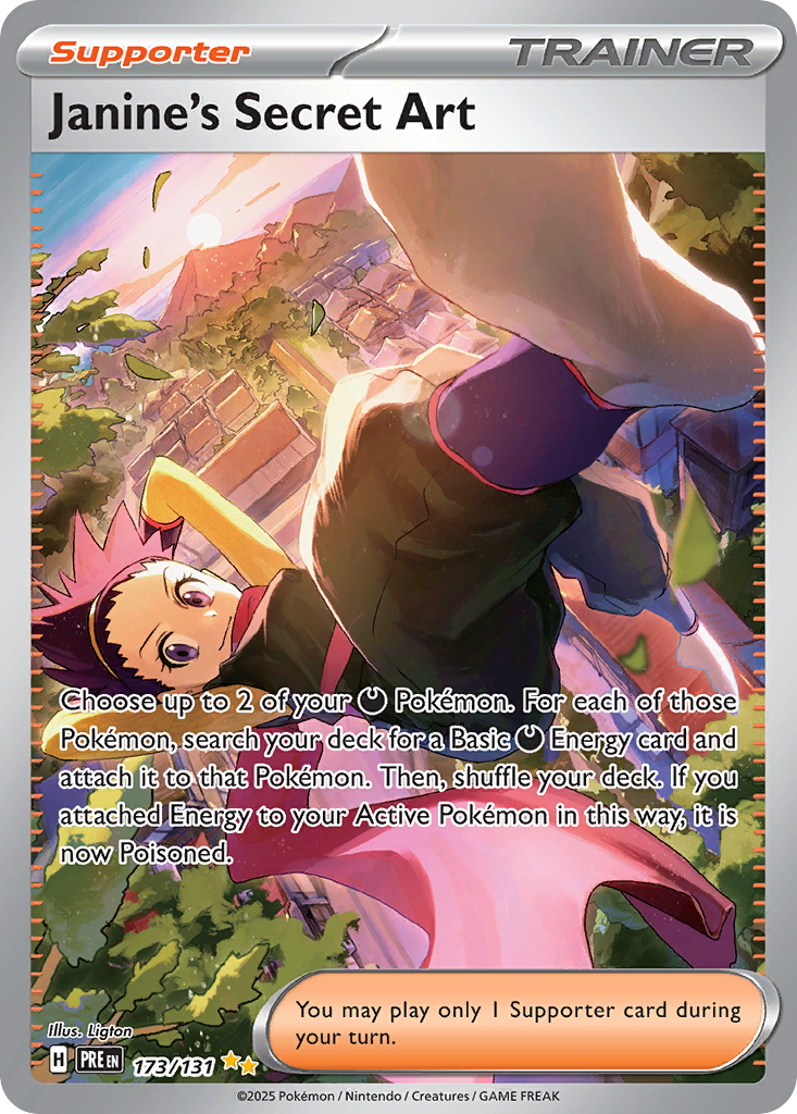 Janine's Secret Art (173/131) - Prismatic Evolutions