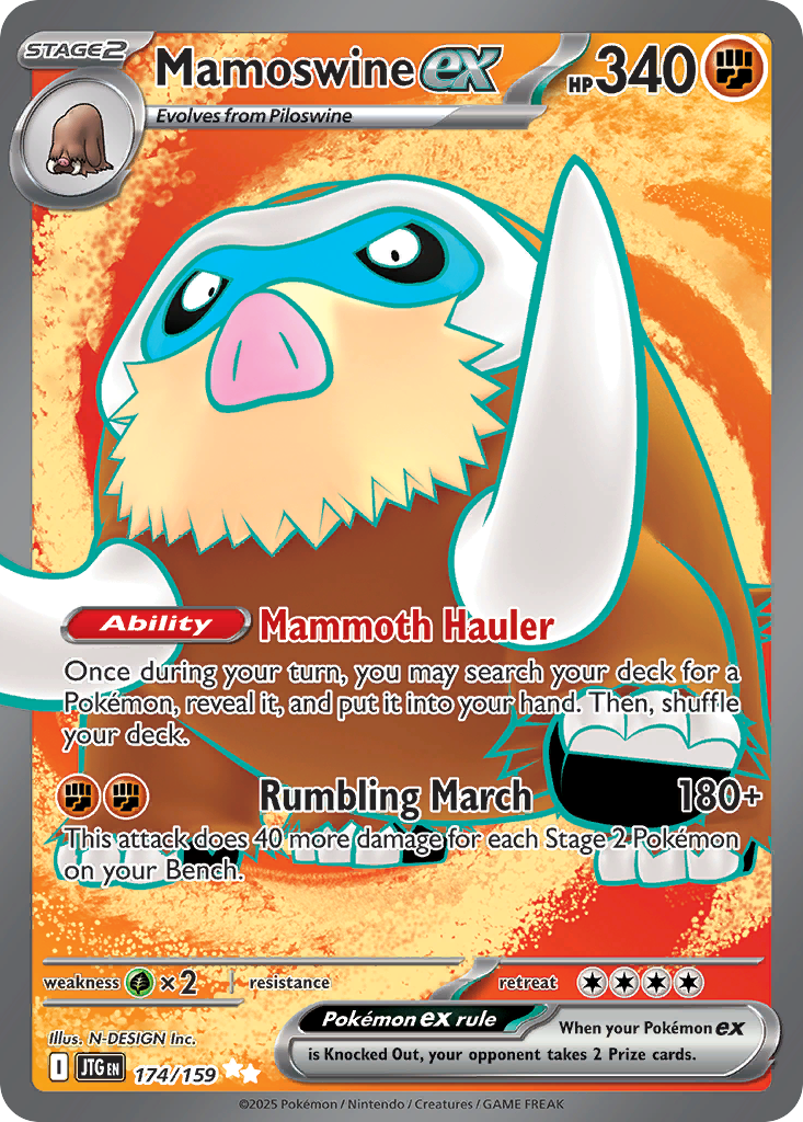 Mamoswine ex (174/159) - Journey Together
