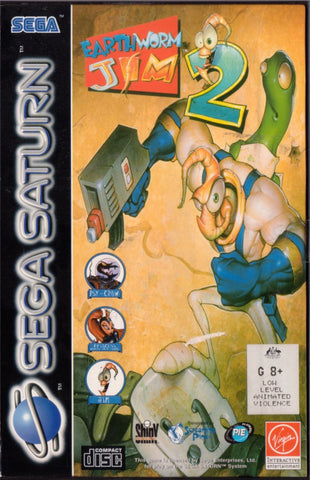 Earthworm Jim 2 - Sega Saturn Game