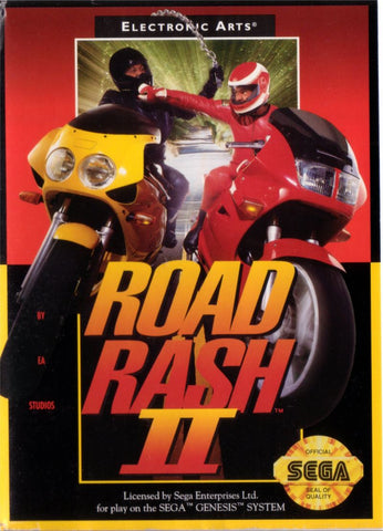 Road Rash II - Sega Genesis Game