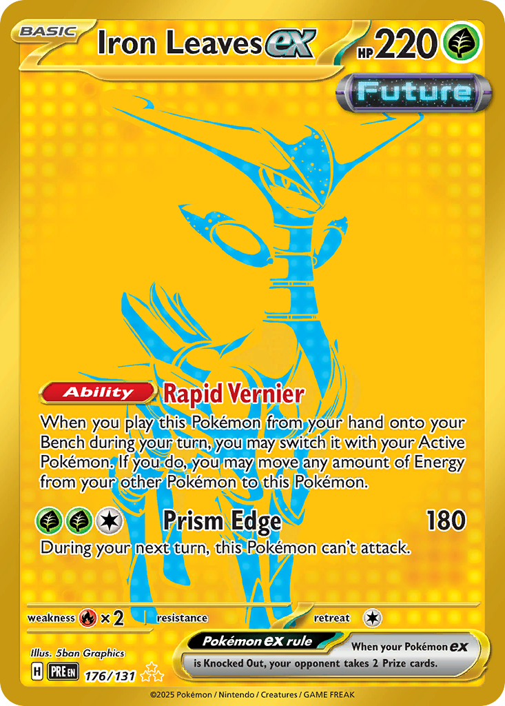 Iron Leaves ex (176/131) - Prismatic Evolutions