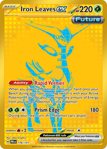 Iron Leaves ex (176/131) - Prismatic Evolutions