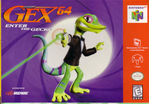 Gex 64 - Nintendo 64 Game
