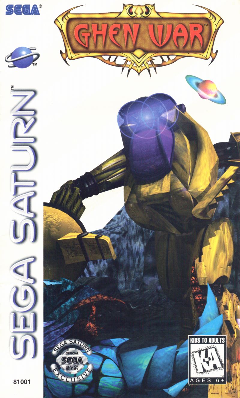 Ghen War Sega Saturn - Prix - Photo - Présentation Ghen War Sega Saturn - Prix - Photo - Présentation