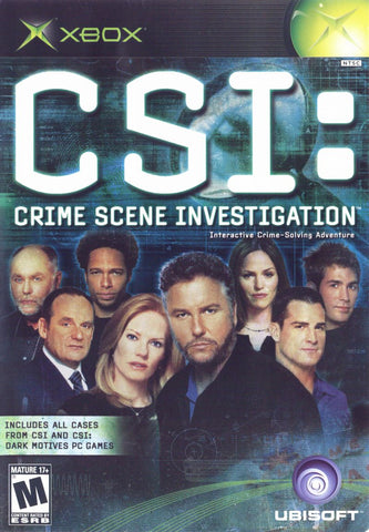 CSI Crime Scene Investigation - Xbox Game