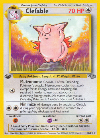Clefable (17/64) - Jungle