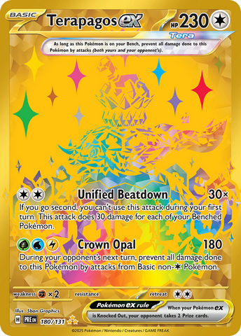 Terapagos ex (180/131) - Prismatic Evolutions