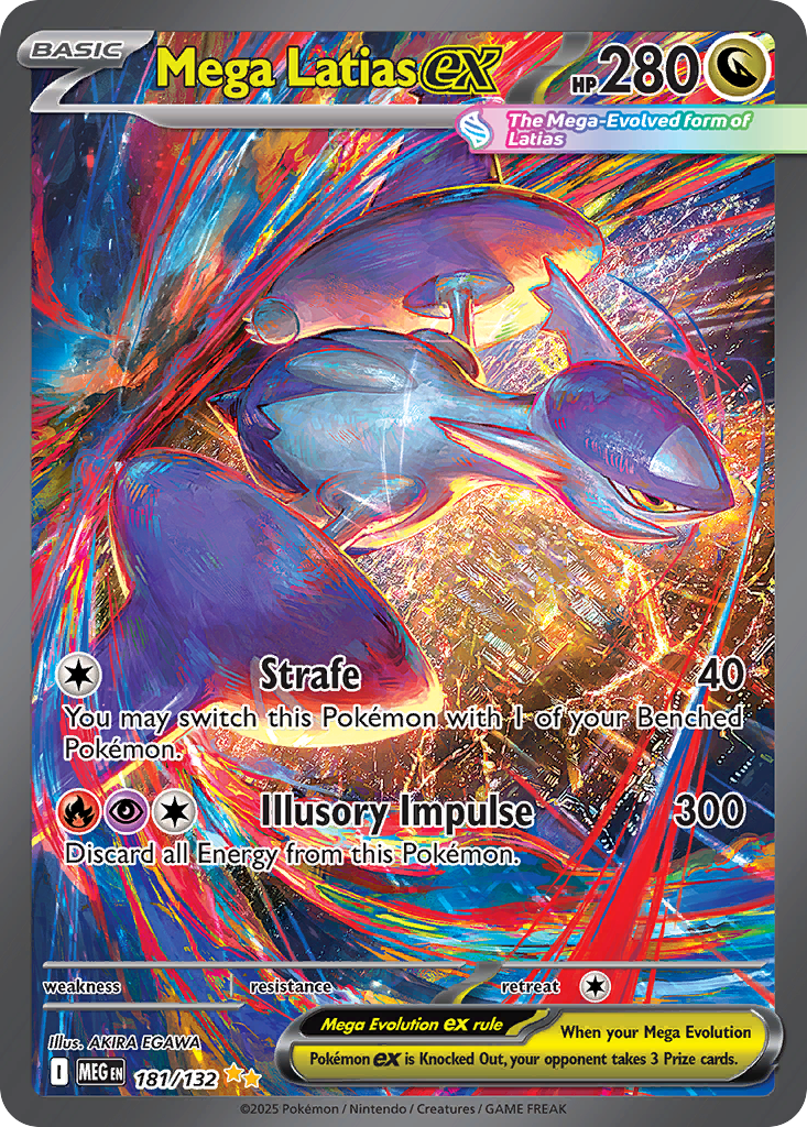 Mega Latias ex (181/132) - Mega Evolution
