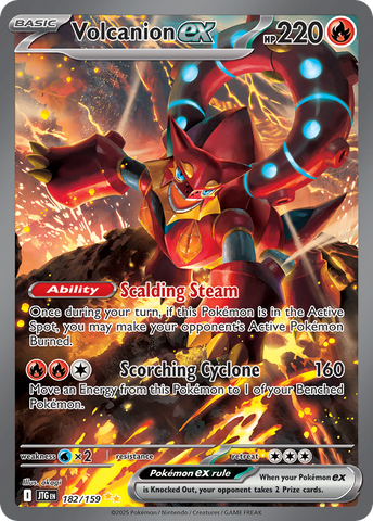 Volcanion ex (182/159) - Journey Together