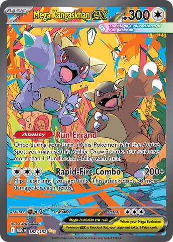 Mega Kangaskhan ex (182/132) - Mega Evolution