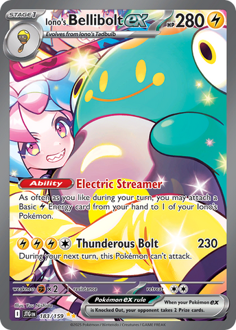 Iono's Bellibolt ex (183/159) - Journey Together