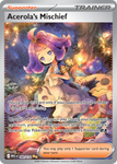 Acerola's Mischief (183/132) - Mega Evolution