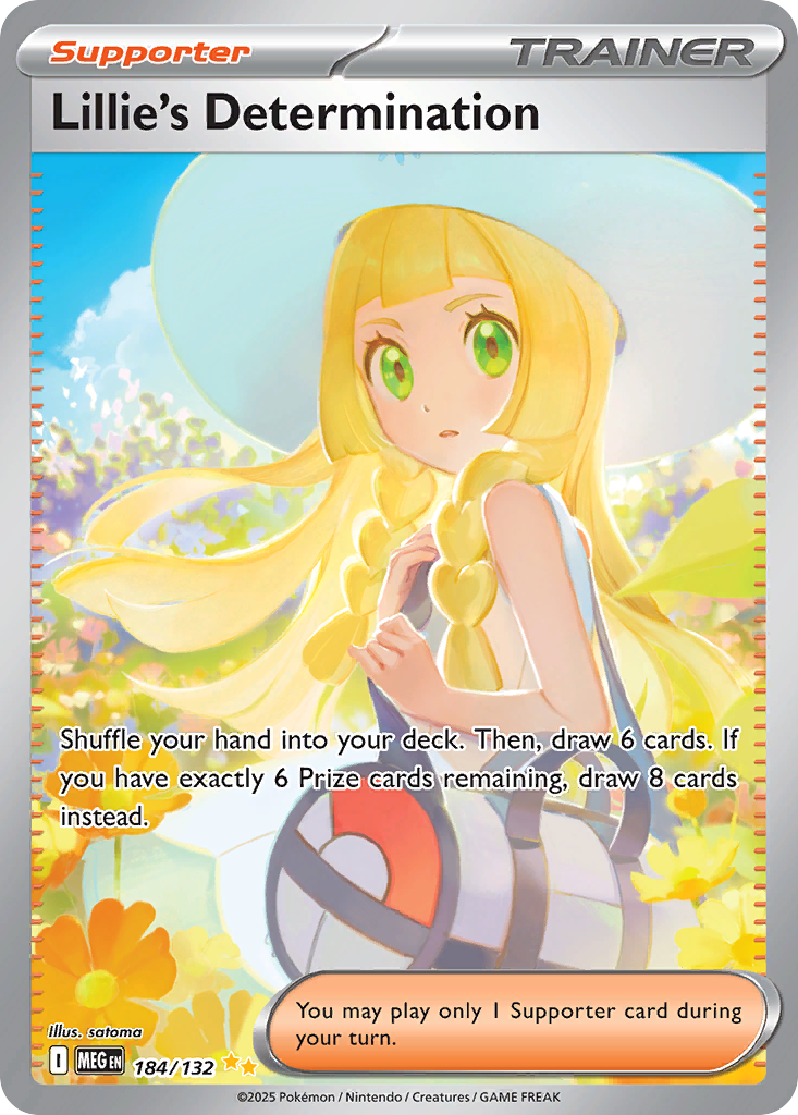 Lillie's Determination (184/132) - Mega Evolution