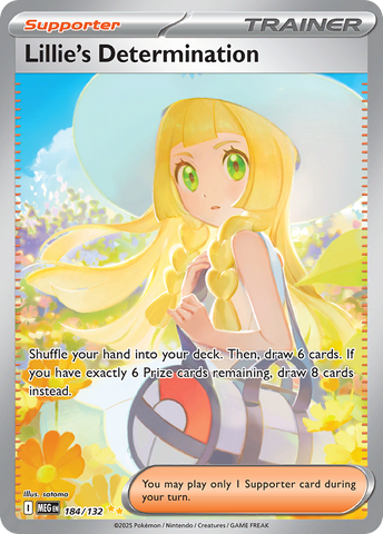 Lillie's Determination (184/132) - Mega Evolution