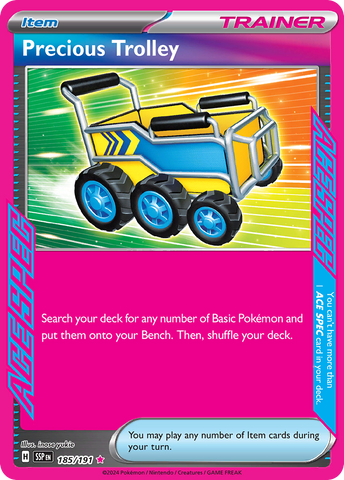 Precious Trolley (185/191) - Surging Sparks