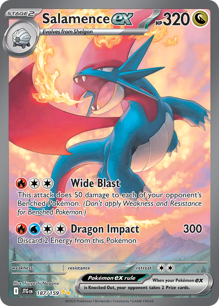 Salamence ex (187/159) - Journey Together