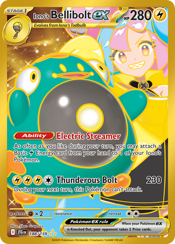 Iono's Bellibolt ex (188/159) - Journey Together