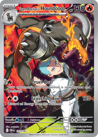 Team Rocket's Houndoom (191/182) - Destined Rivals
