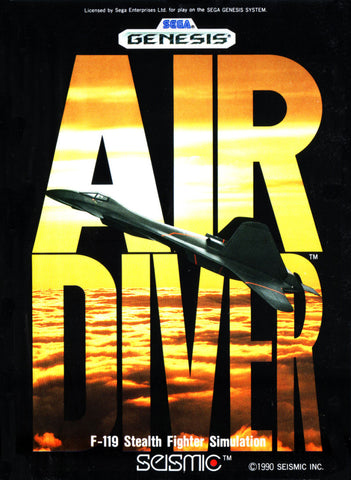 Air Diver - Sega Genesis Game