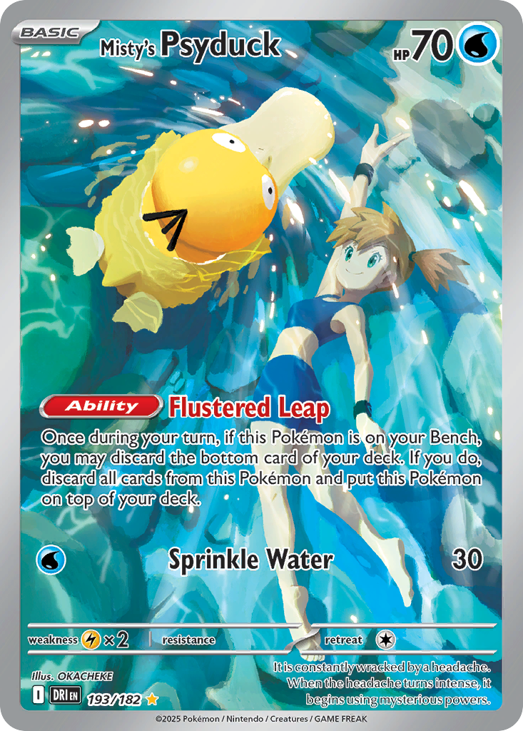 Misty's Psyduck (193/182) - Destined Rivals