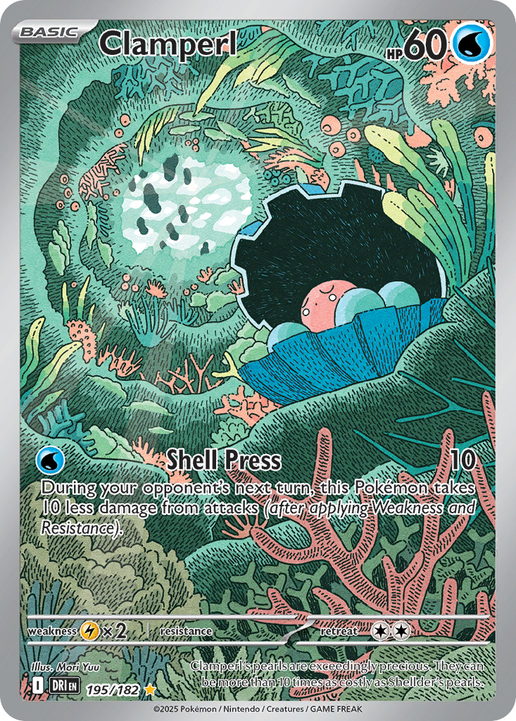 Clamperl (195/182) - Destined Rivals