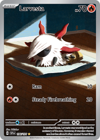 Larvesta (196/191) - Surging Sparks