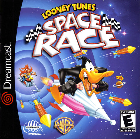 Looney Tu - NES Game Space Race - Sega Dreamcast Game